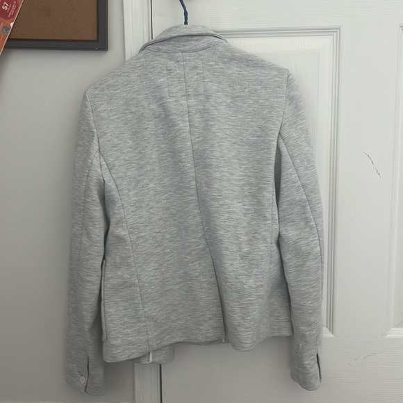 Light grey heather icon blazer from gap, thick and very good condition - Picture 1 of 3